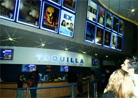 Taquilla de los cines